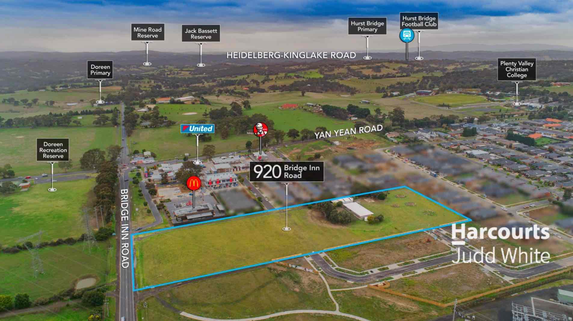 Cressida Rise Estate - Doreen Aerial