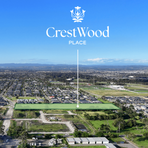 Crestwood Place Estate - Cranbourne East Aerial