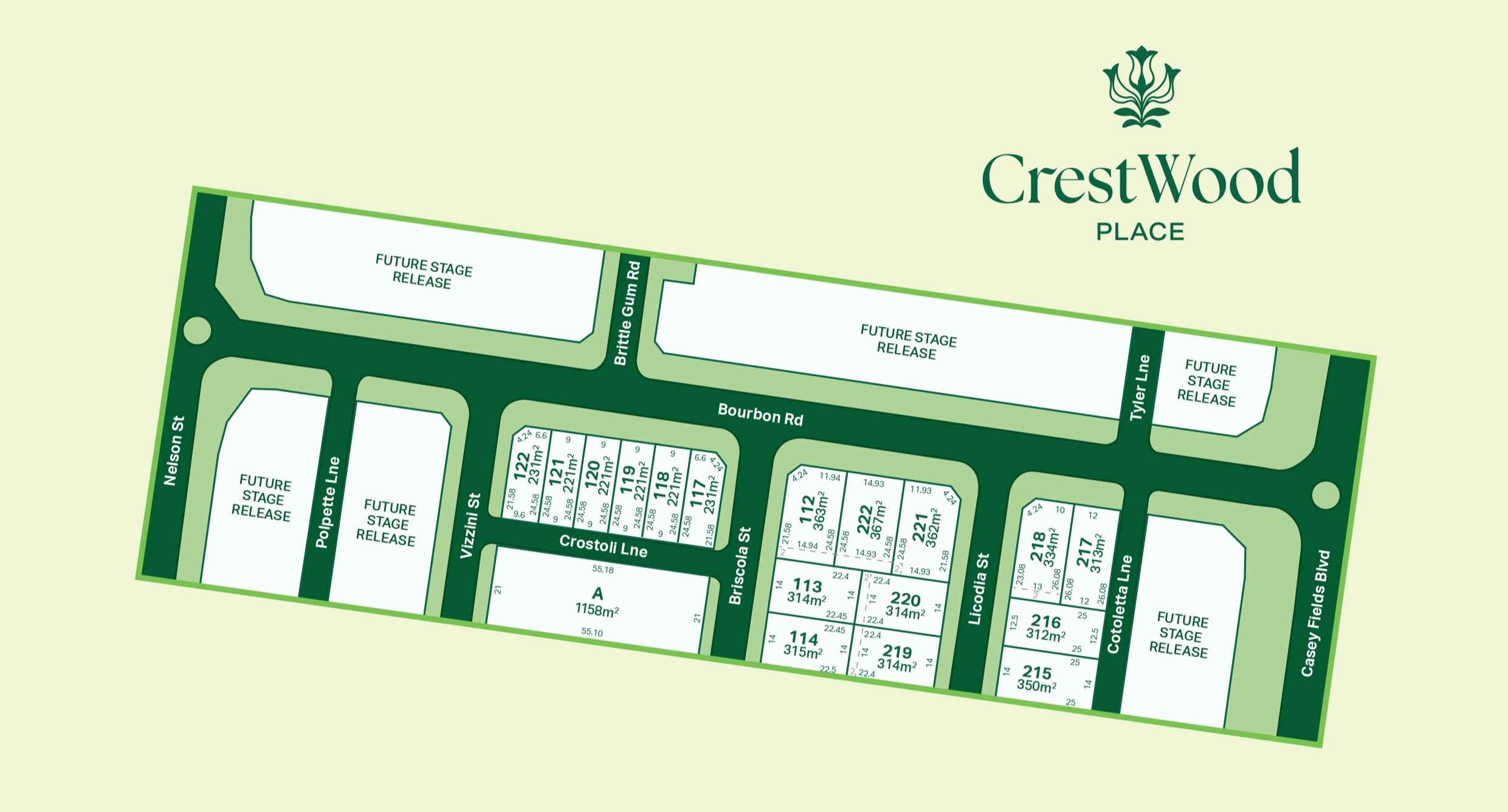 Crestwood Place Estate - Cranbourne East Masterplan