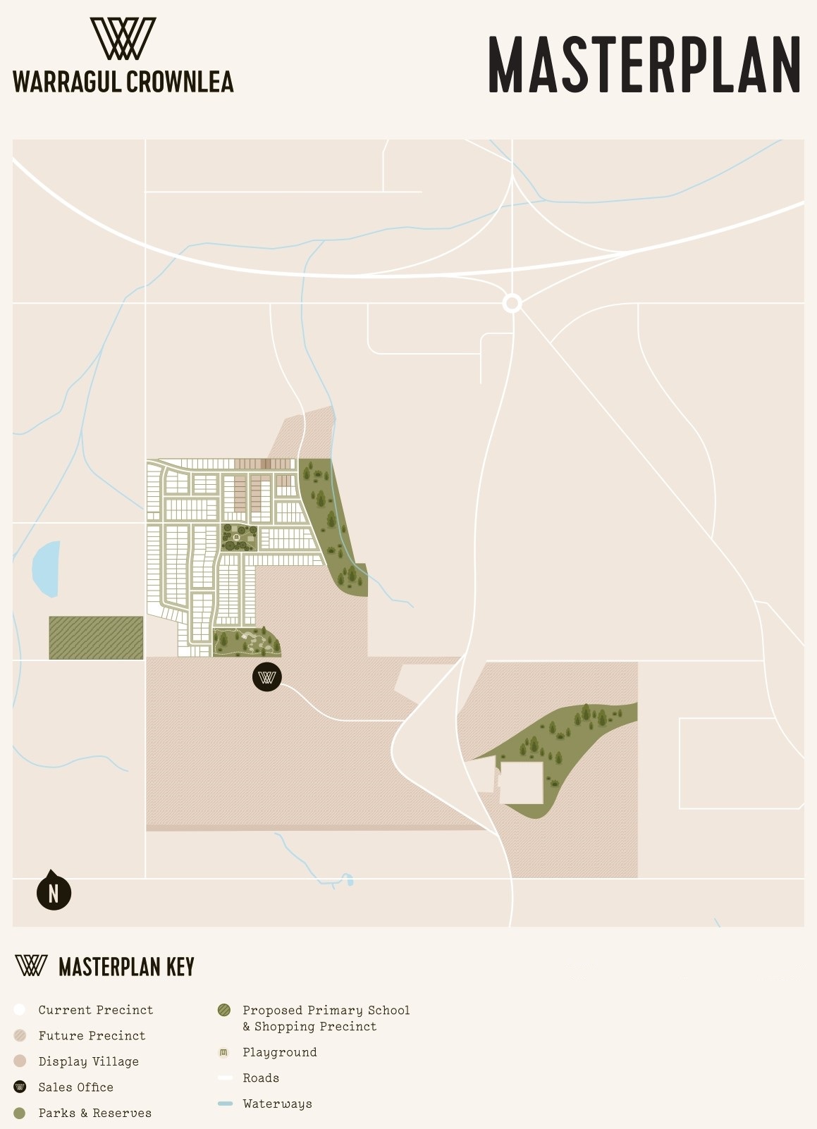 Crownlea Estate - Warragul Masterplan