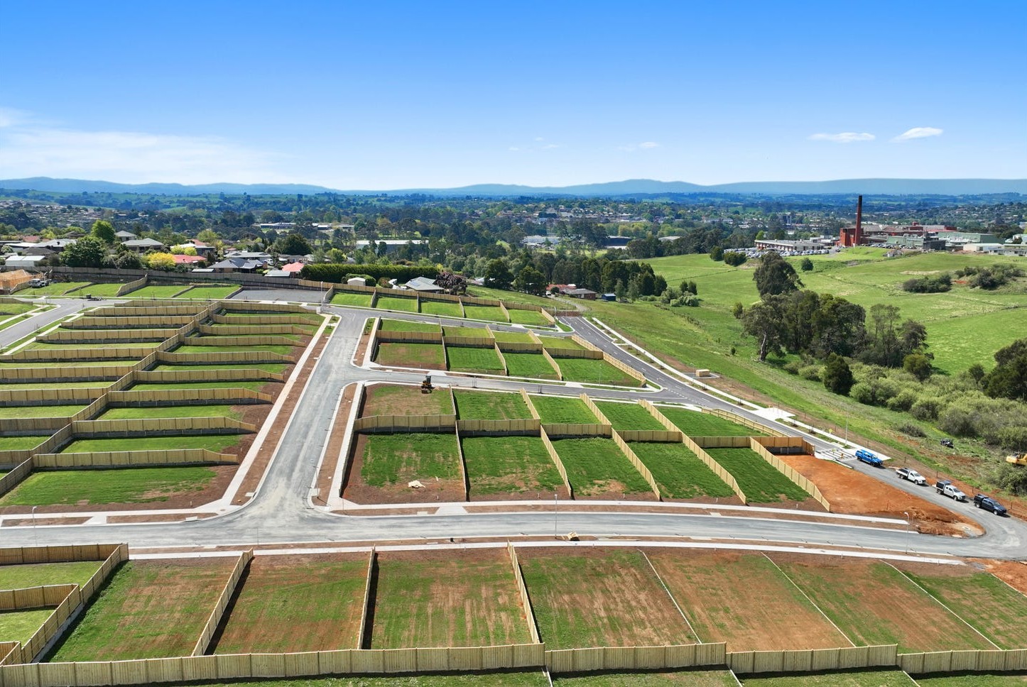 Crownlea Estate - Warragul Aerial