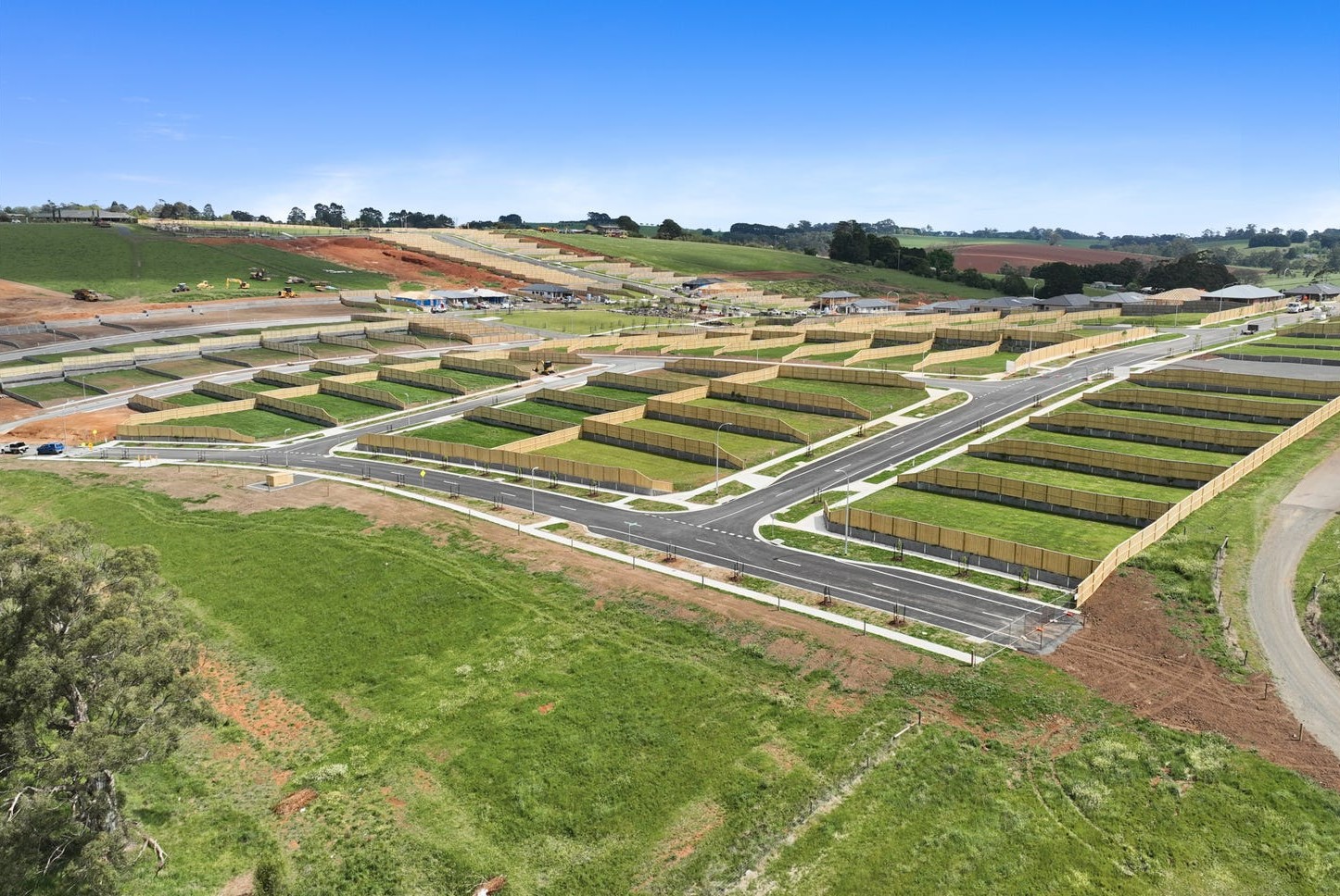 Crownlea Estate - Warragul Aerial