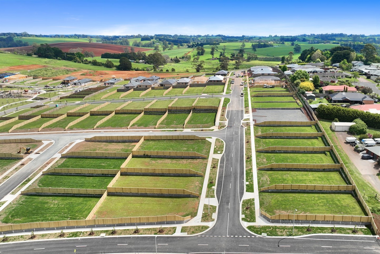 Crownlea Estate - Warragul Aerial