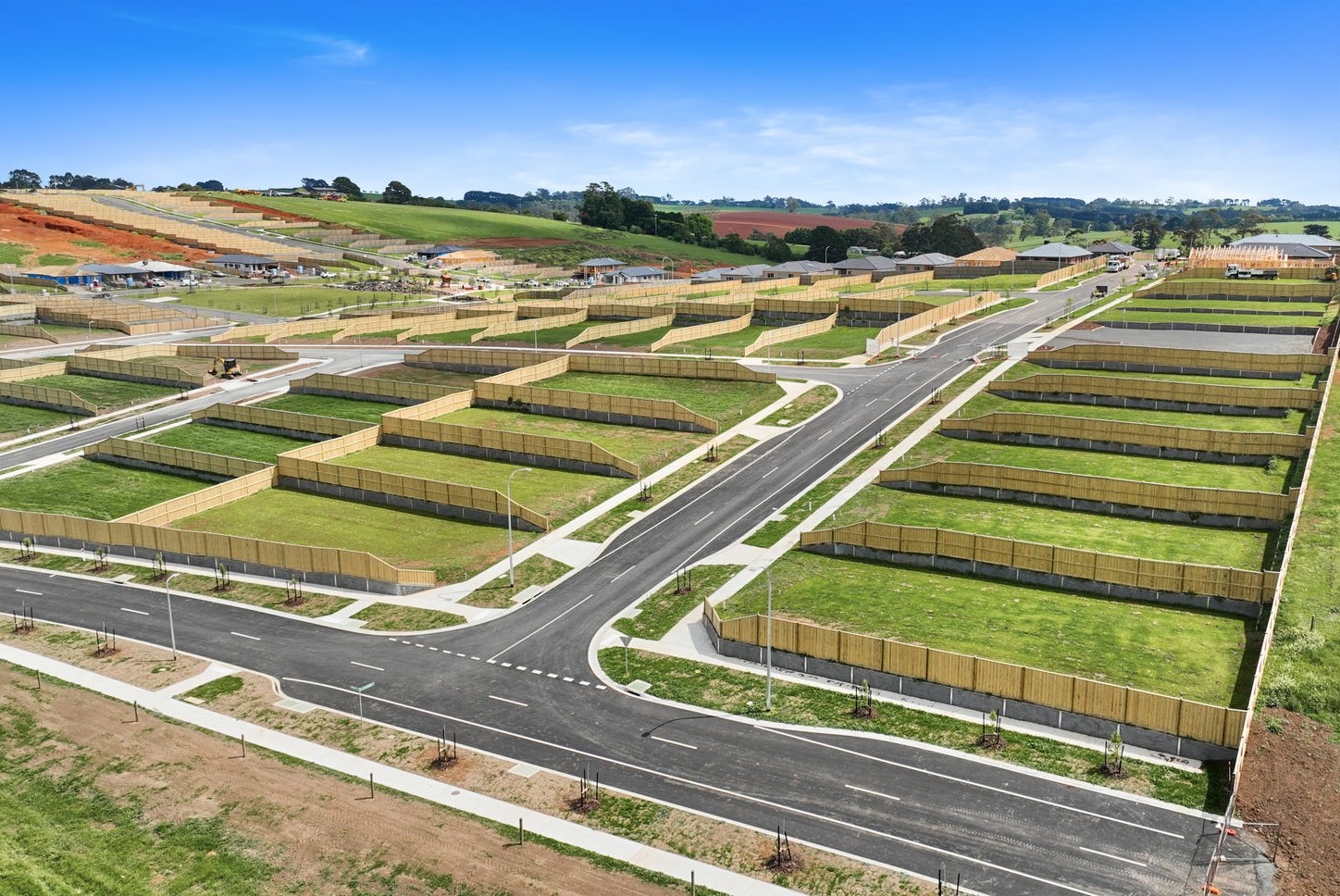 Crownlea Estate - Warragul Aerial