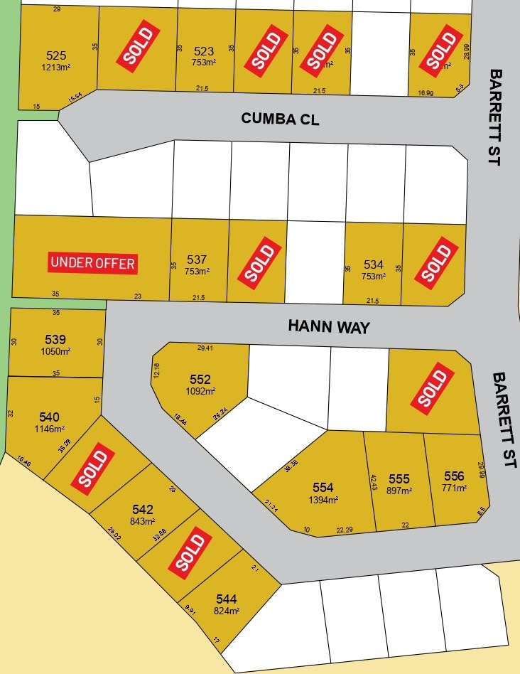 Cumba Close - Hann Way - Laverton Masterplan