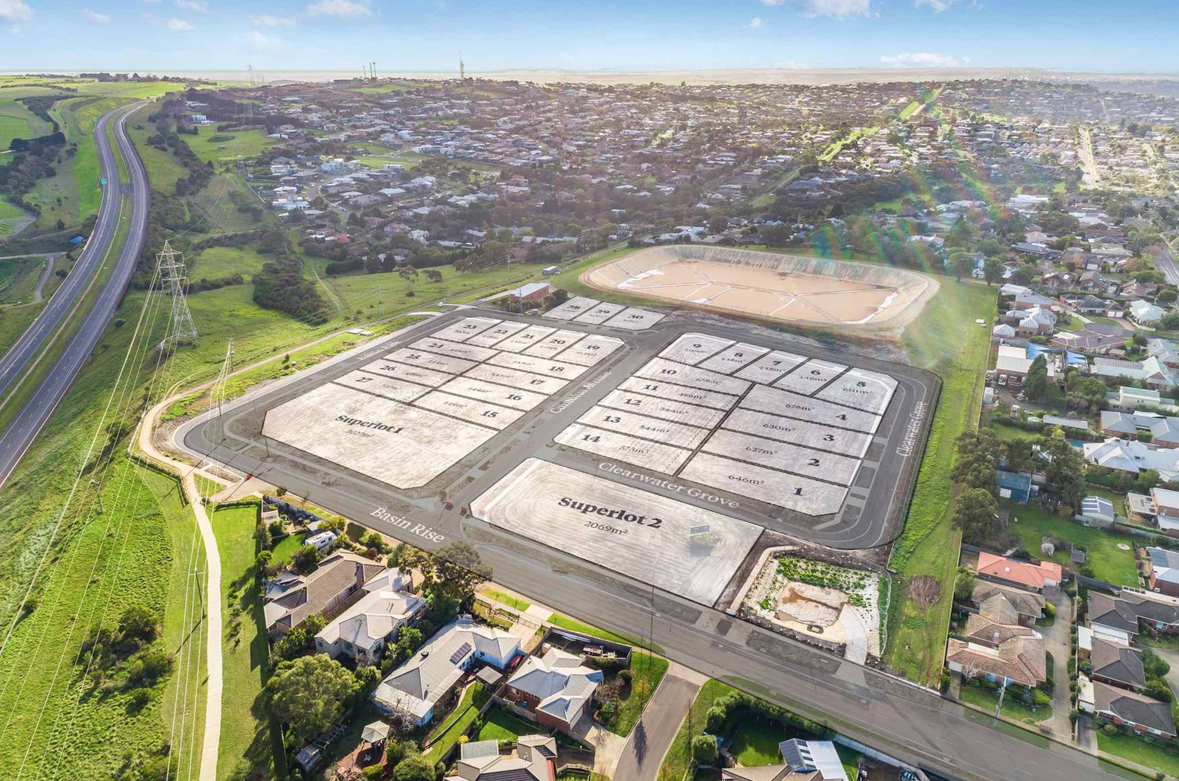 Cumulus Estate - Highton Aerial