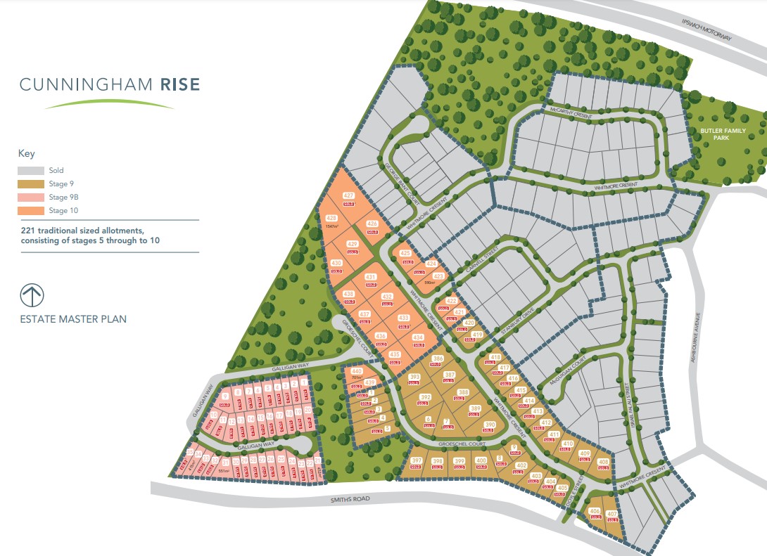 Cunningham Rise Goodna - Master Plan