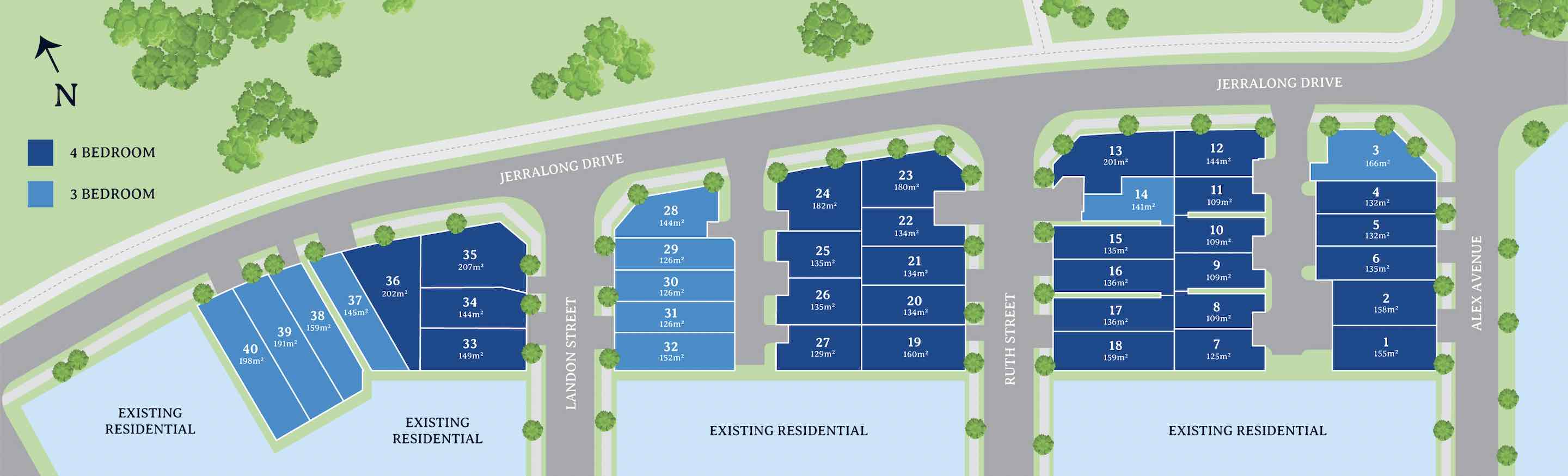 Dahlia Residences - Schofields Masterplan