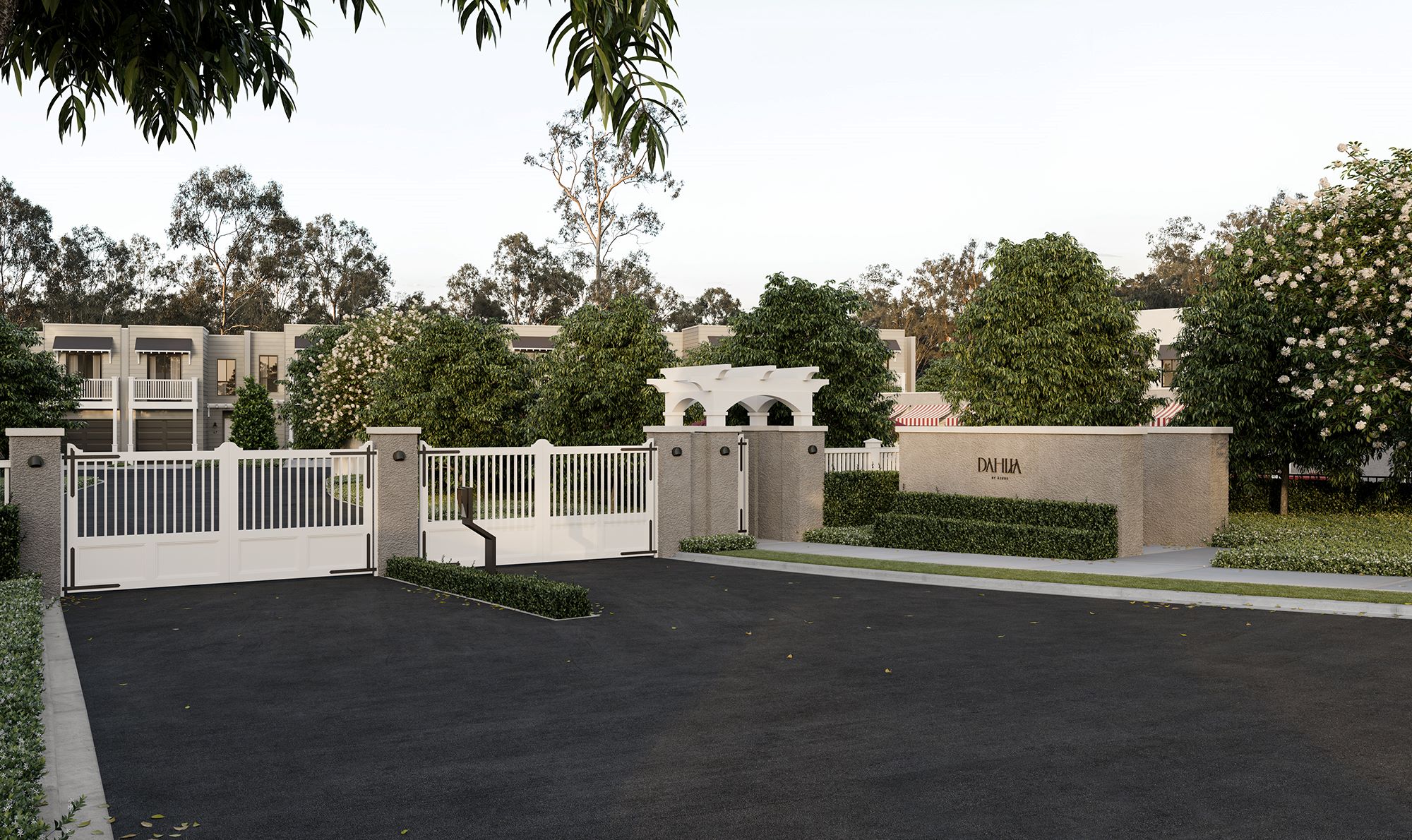 Dahlia Townhouses - Flinders View Render