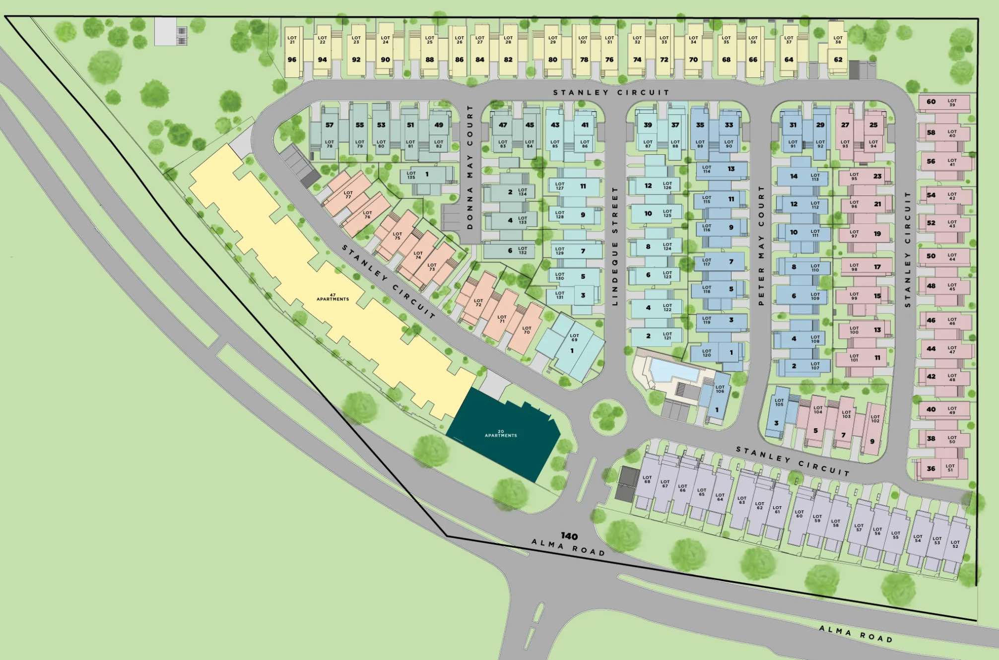 Dakabin Crossing Estate - Dakabin Masterplan