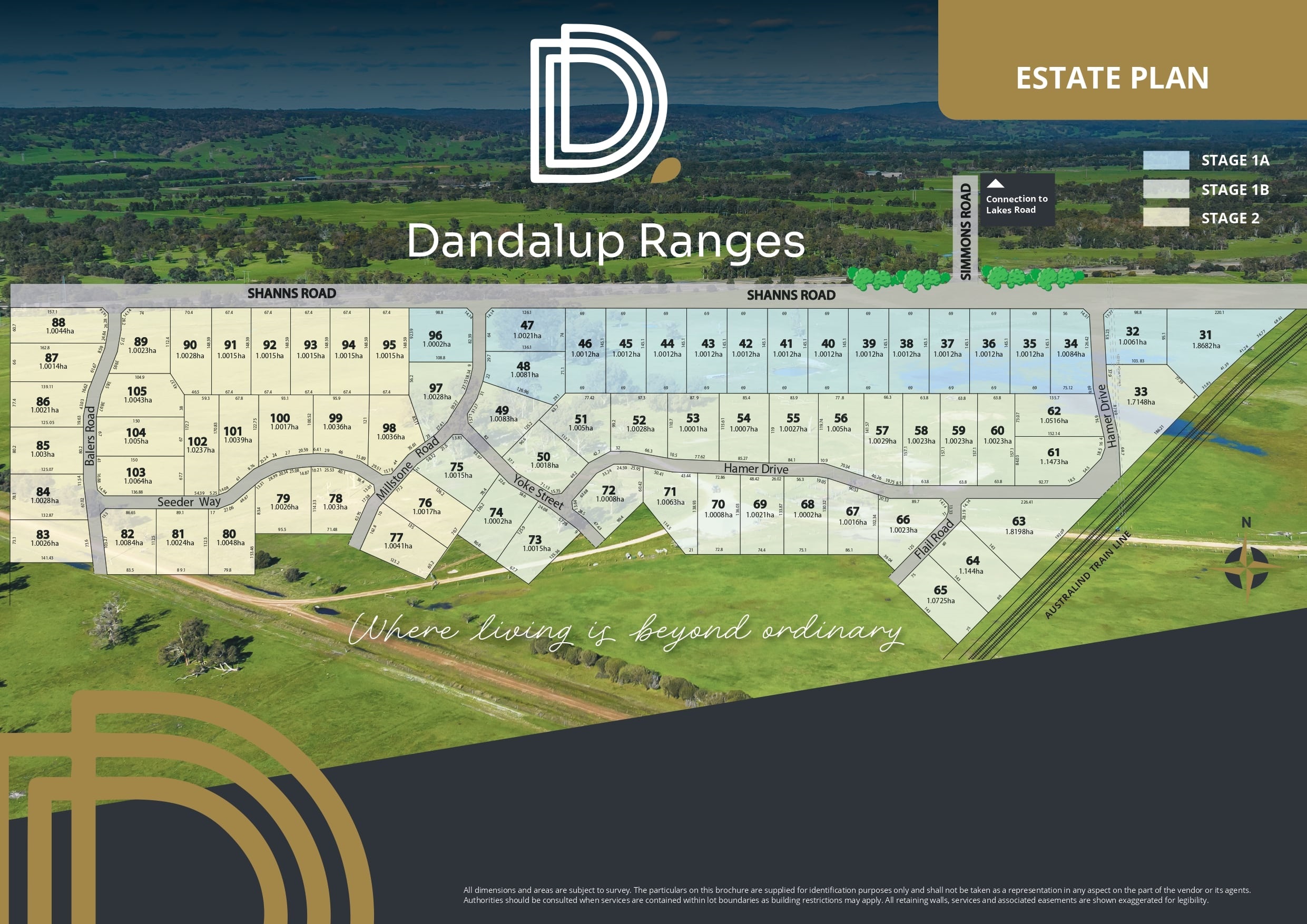 Dandalup Ranges Estate - North Dandalu Masterplan