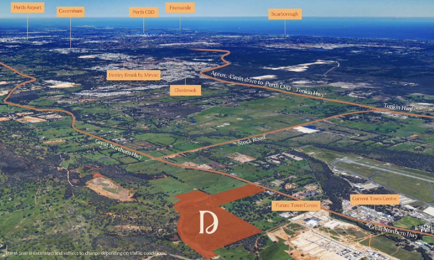 Darling Estate - Bullsbrook Aerial