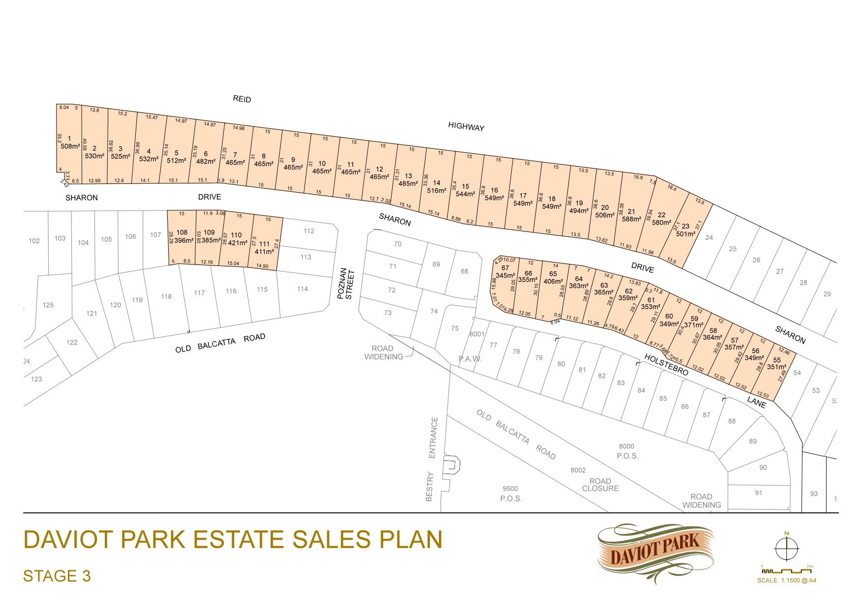 Daviot Park Estate - Carine Masterplan