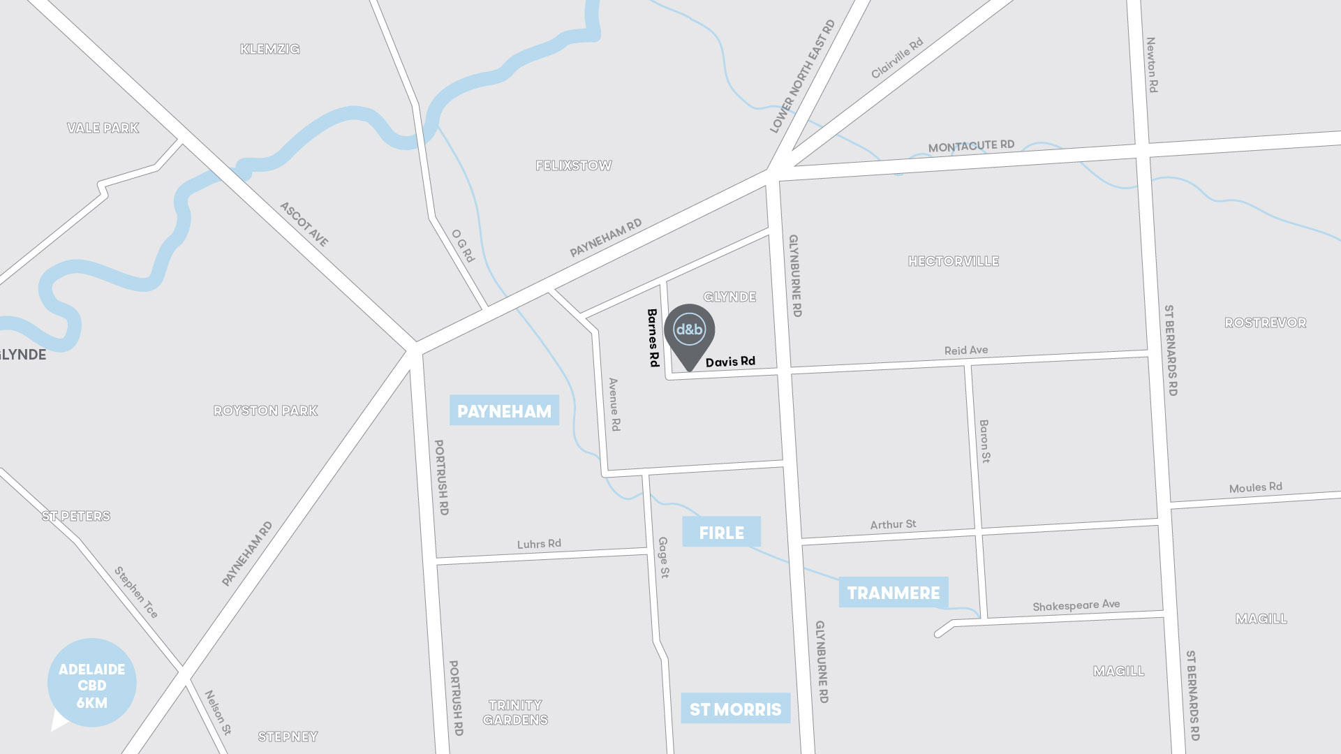 Davis and Barnes Townhomes - Glynde Location