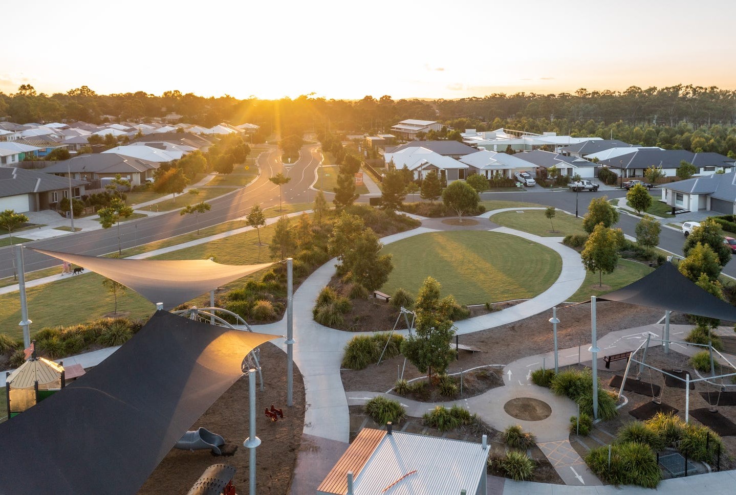 Dawn Estate - Walloon Aerial