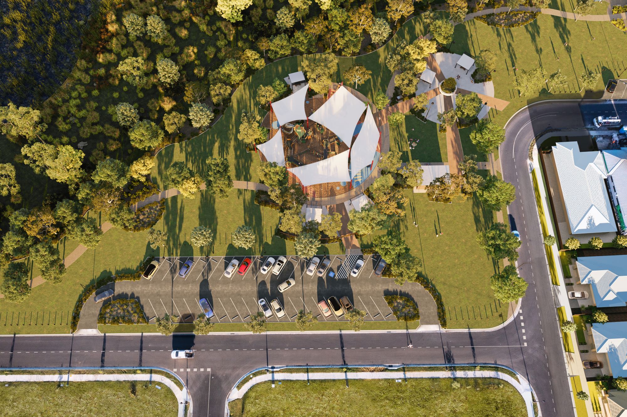 Dawn Estate - Walloo Render