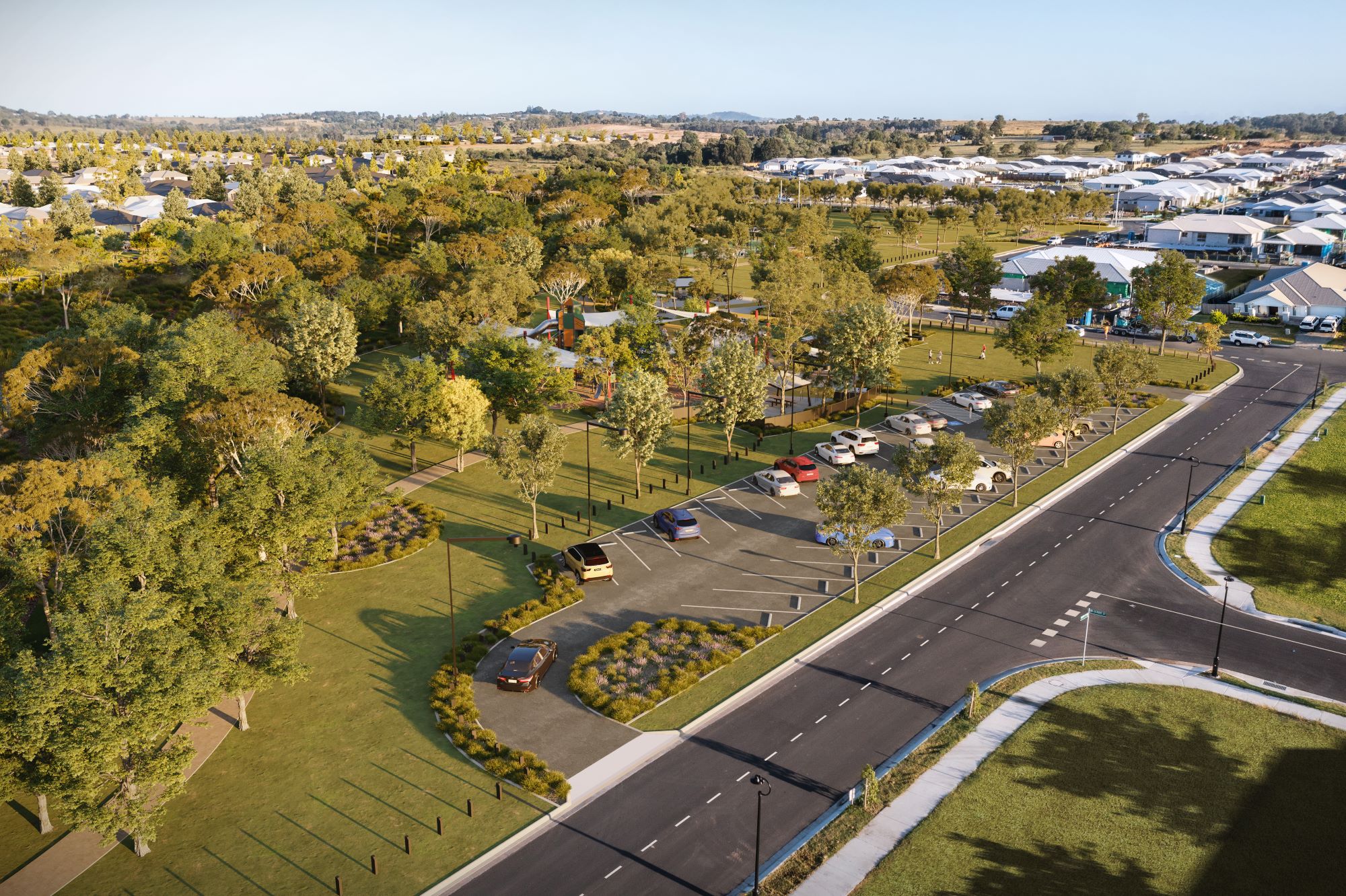 Dawn Estate - Walloo Render