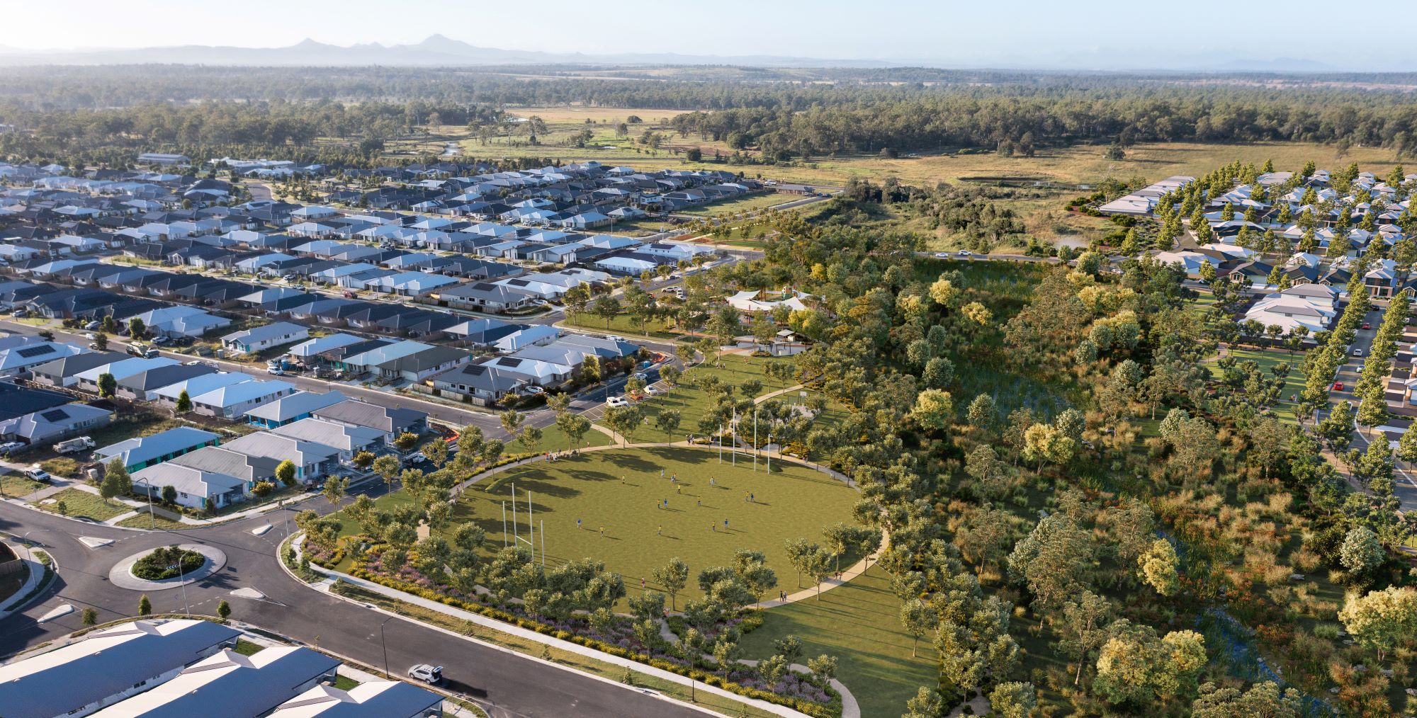 Dawn Estate - Walloo Render