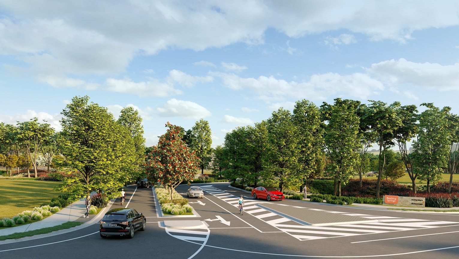 Deebing Springs Estate - Deebing Heights Render