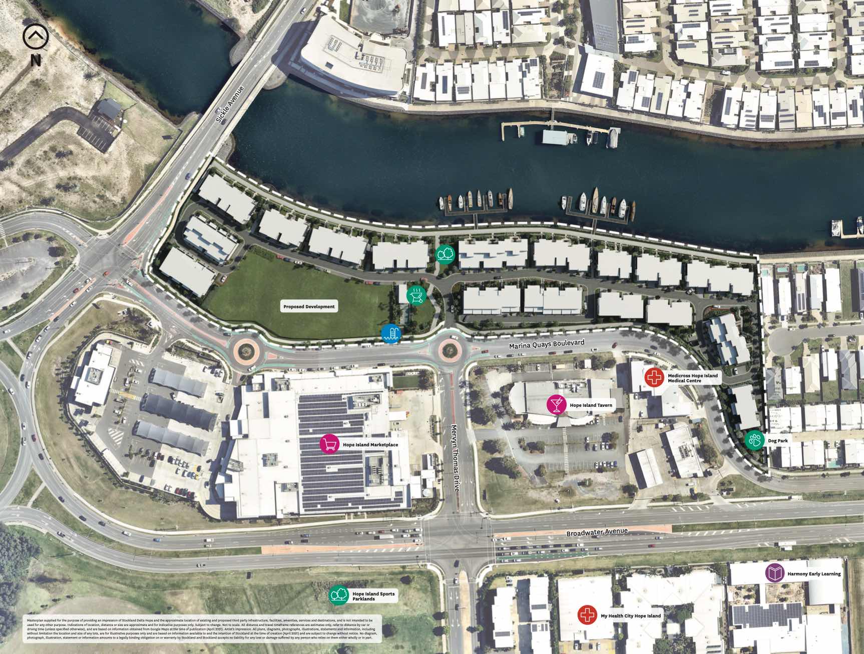 Delta Estate - Hope Island Masterplan