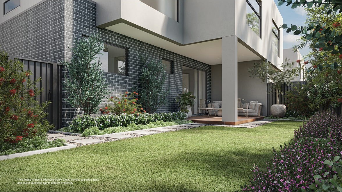 Desire Townhomes - Bayswater North Render