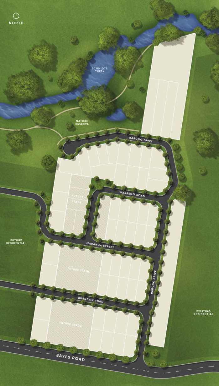 Diamantina Estate - Logan Reserve Masterplan