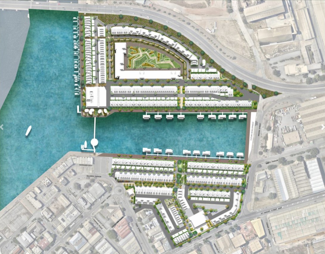 Dock One Estate - Port Adelaide Masterplan