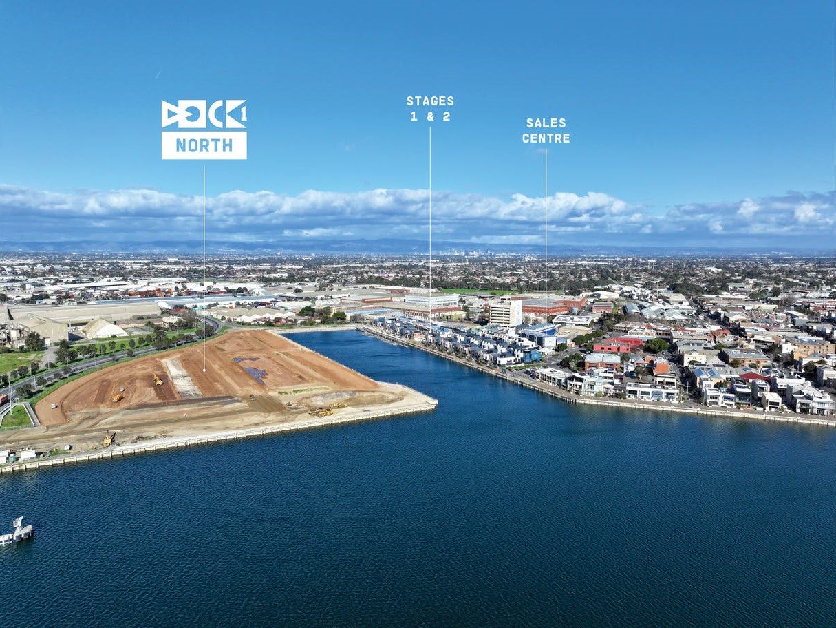 Dock One Estate - Port Adelaide Aerial