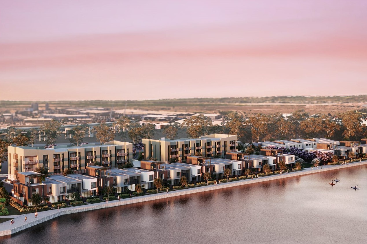 Dock One Estate - Port Adelaide Render