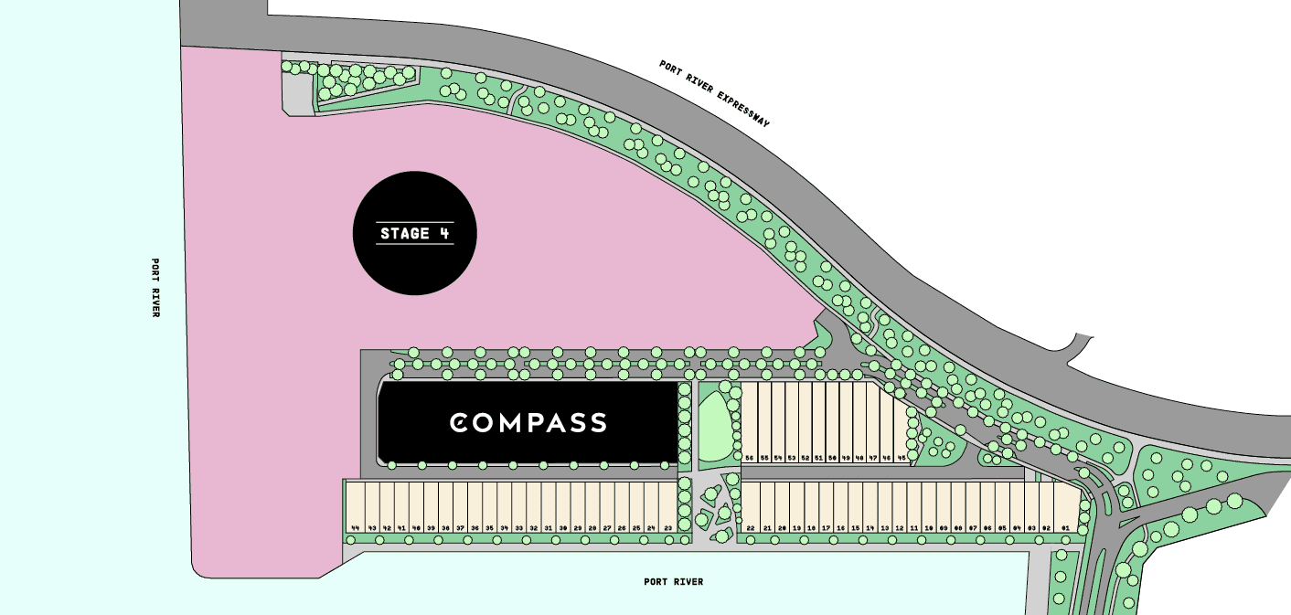 Dock One North Estate - Port Adelaide Release Map