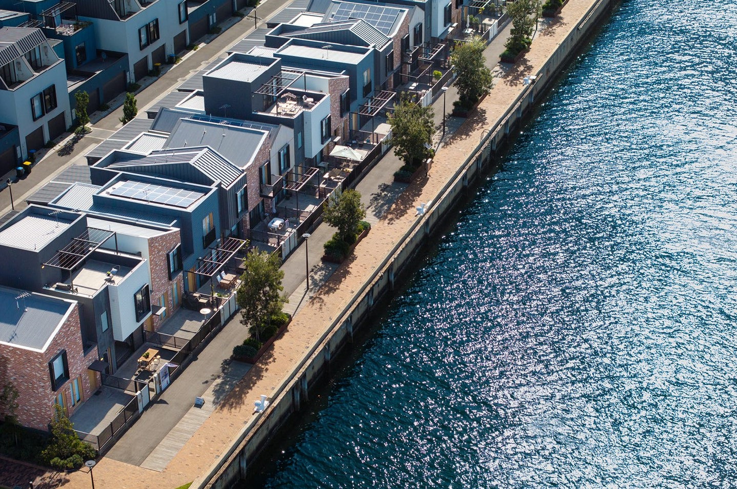 Dock One North Estate - Port Adelaide Aerial