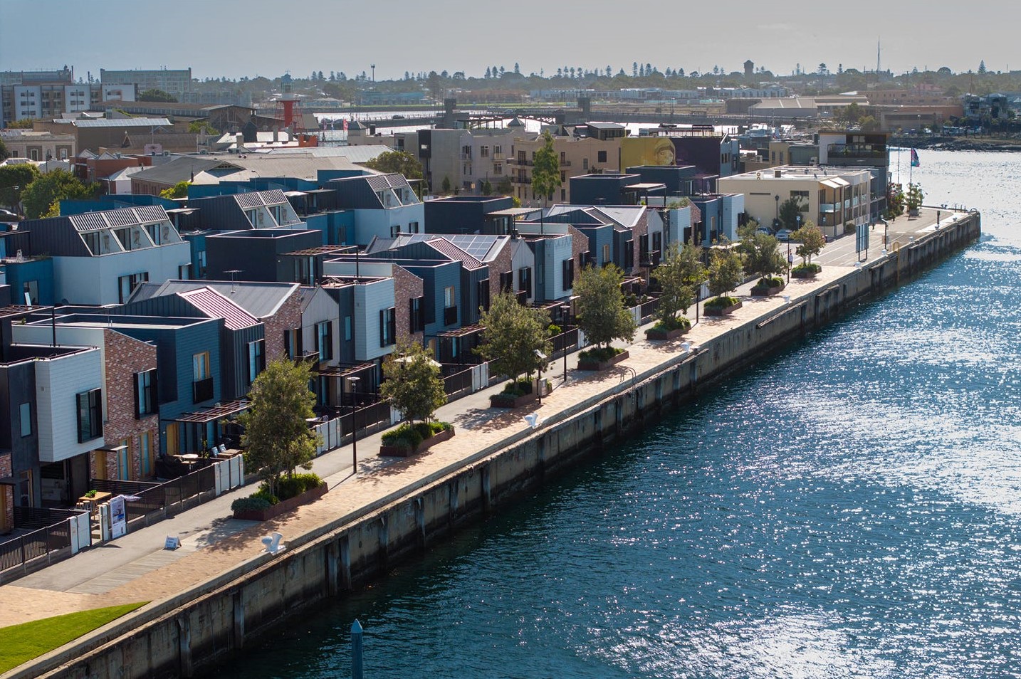 Dock One North Estate - Port Adelaide Aerial