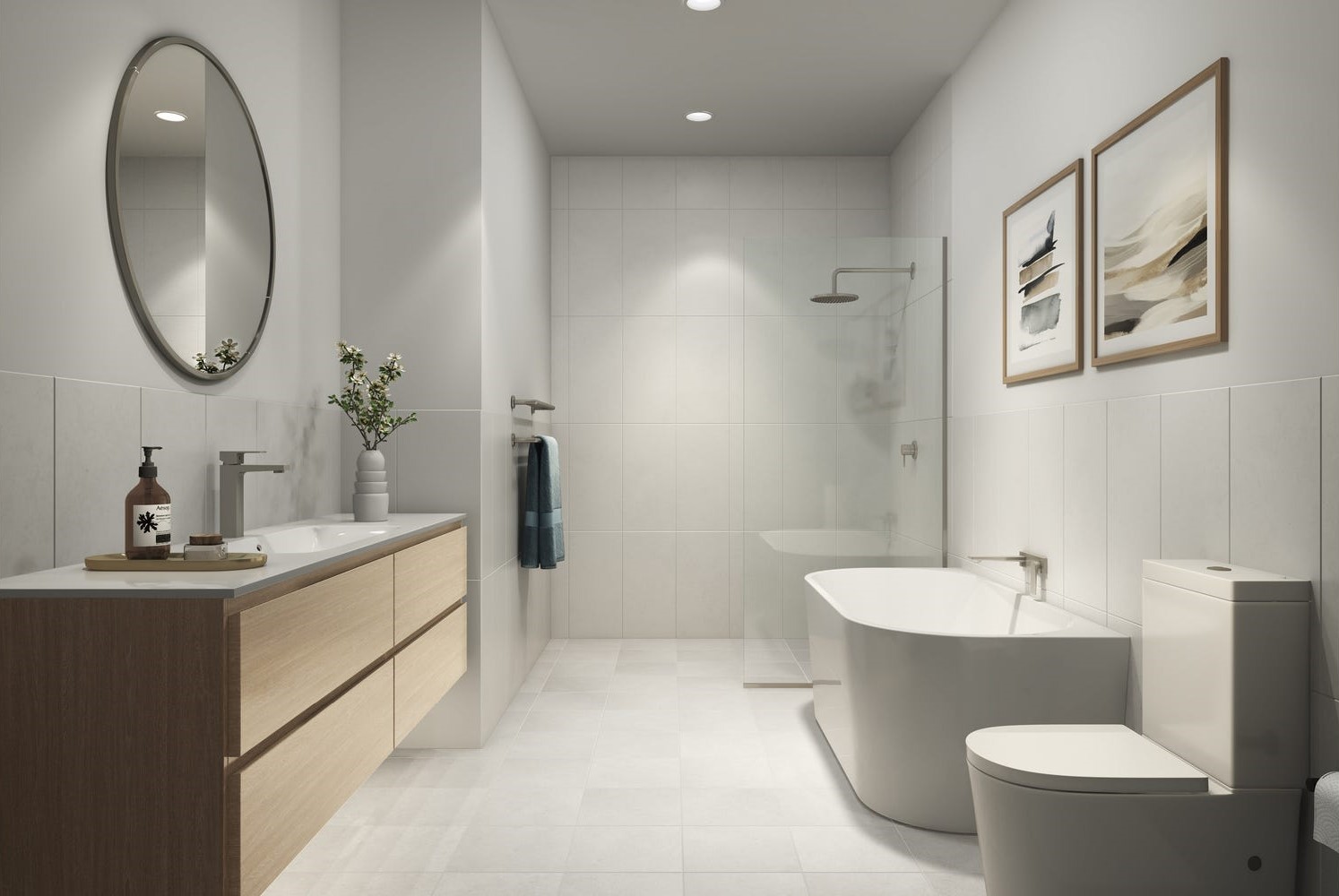 Dock One North Estate - Port Adelaide Bathroom