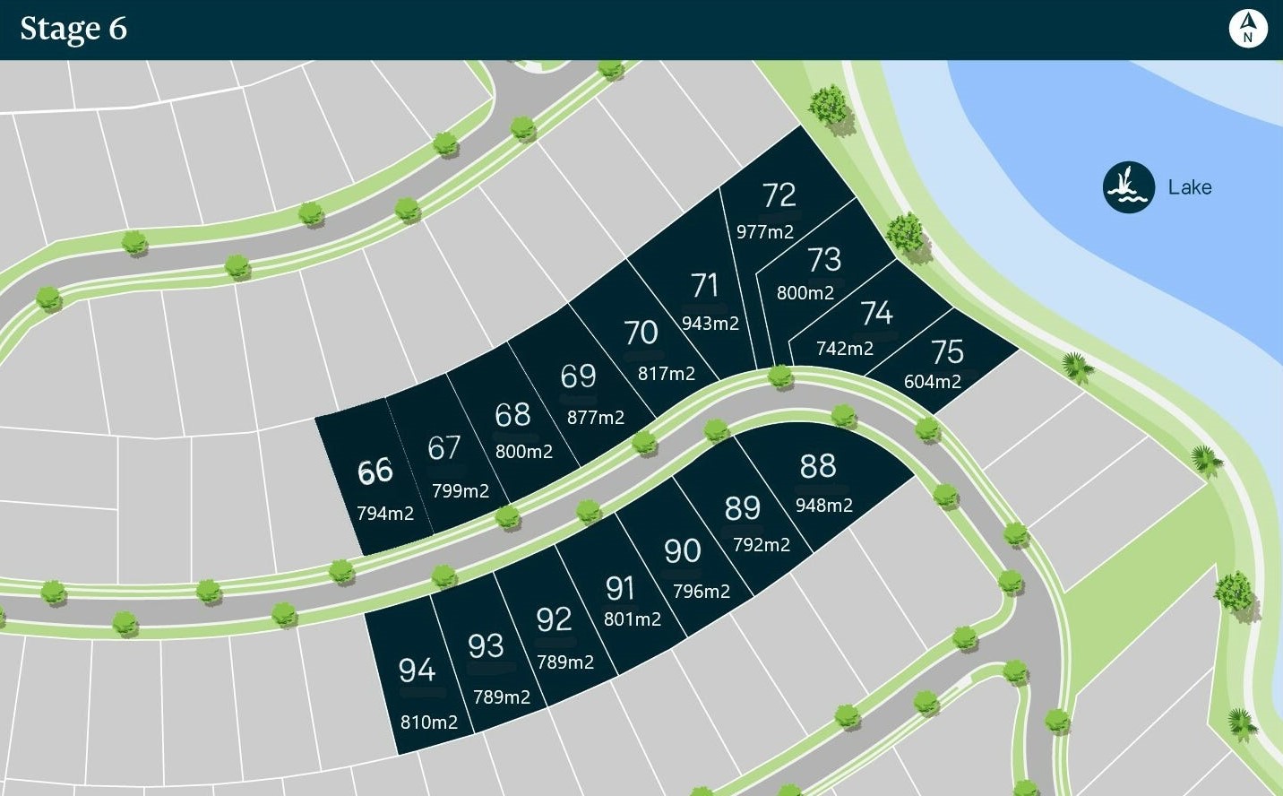 Dolphin Waters Estate - Burrum Heads Release Map