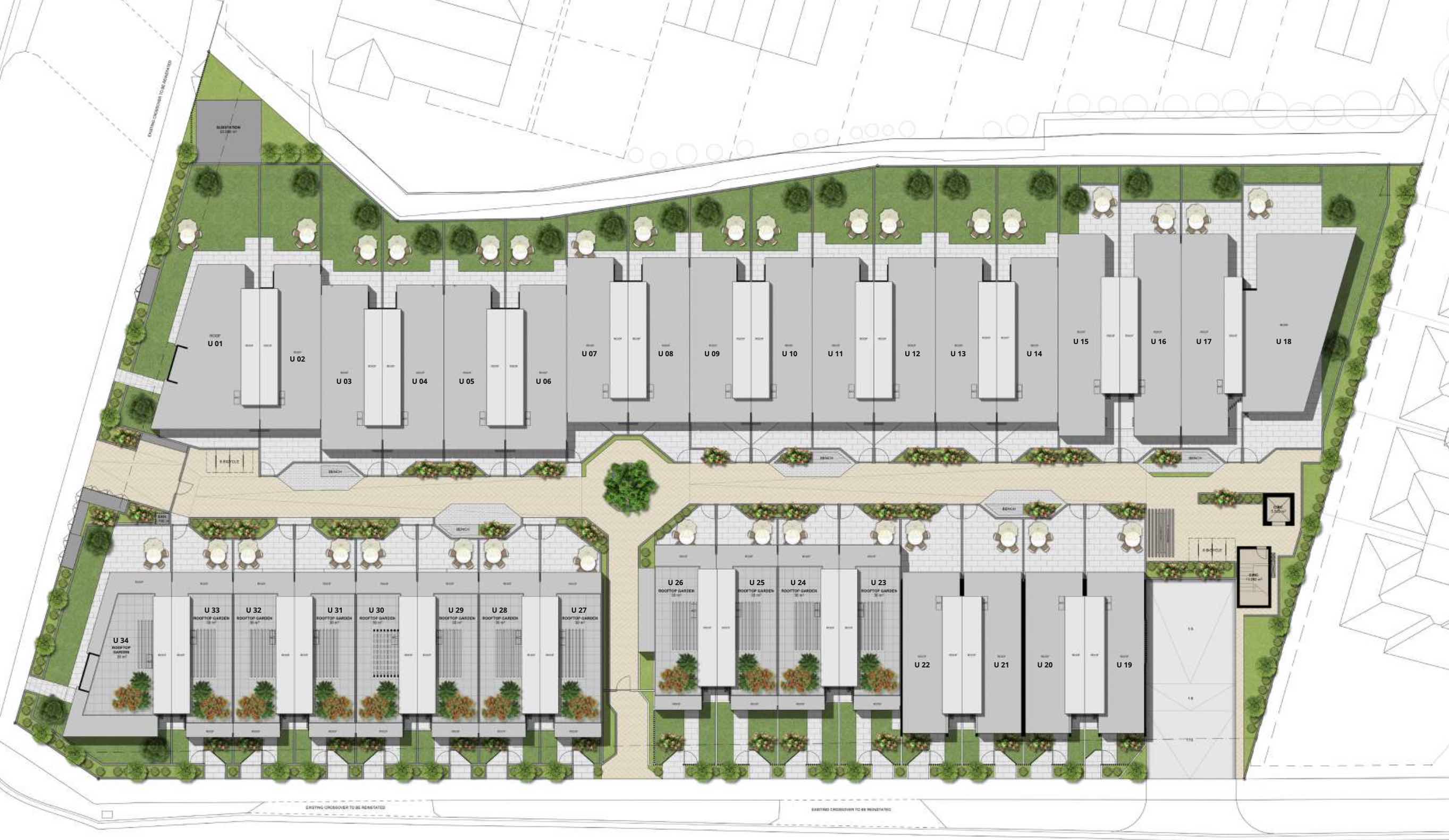 Doncaster Gardens Estate - Doncaster E Masterplan