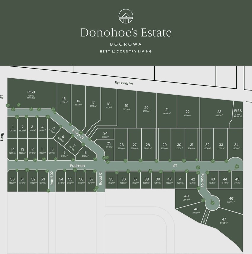 Donohoe-s Estate - Boorowa Release Map