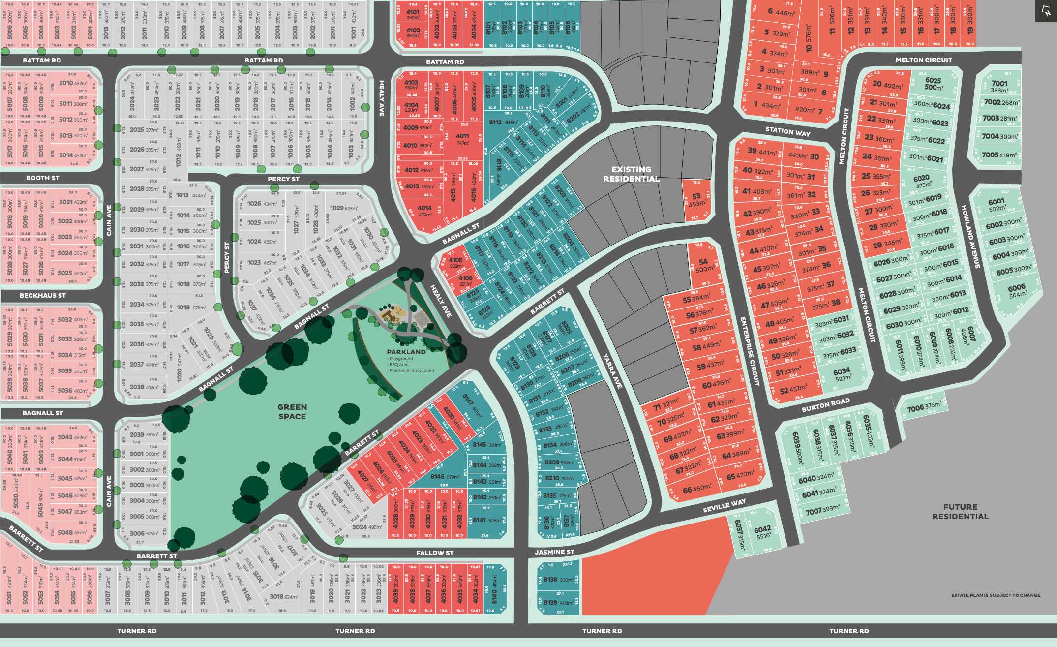 Dreamscape Estate - Gregory Hills Masterplan