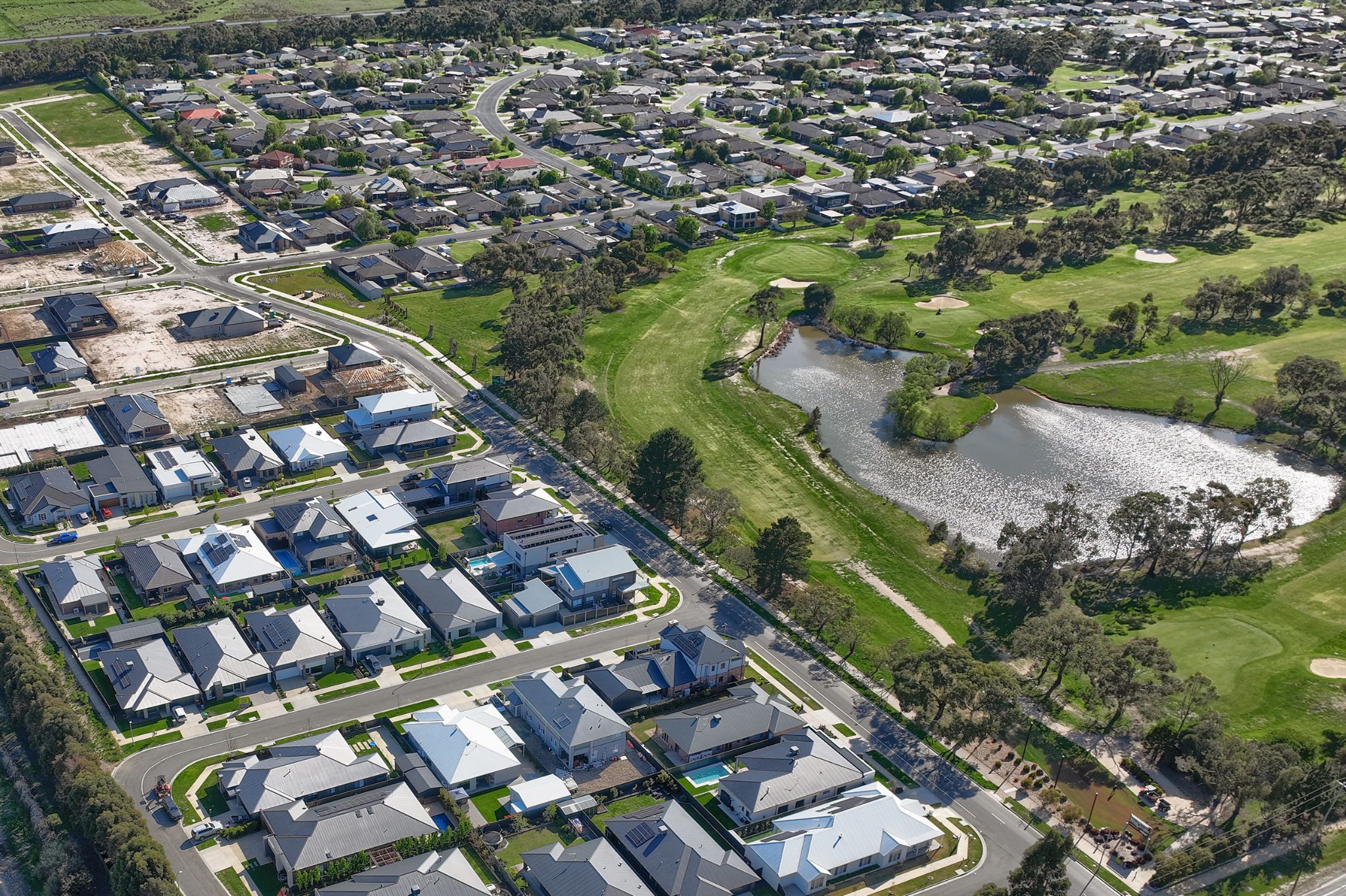 Drew's Paddock Estate - Invermay Aerial