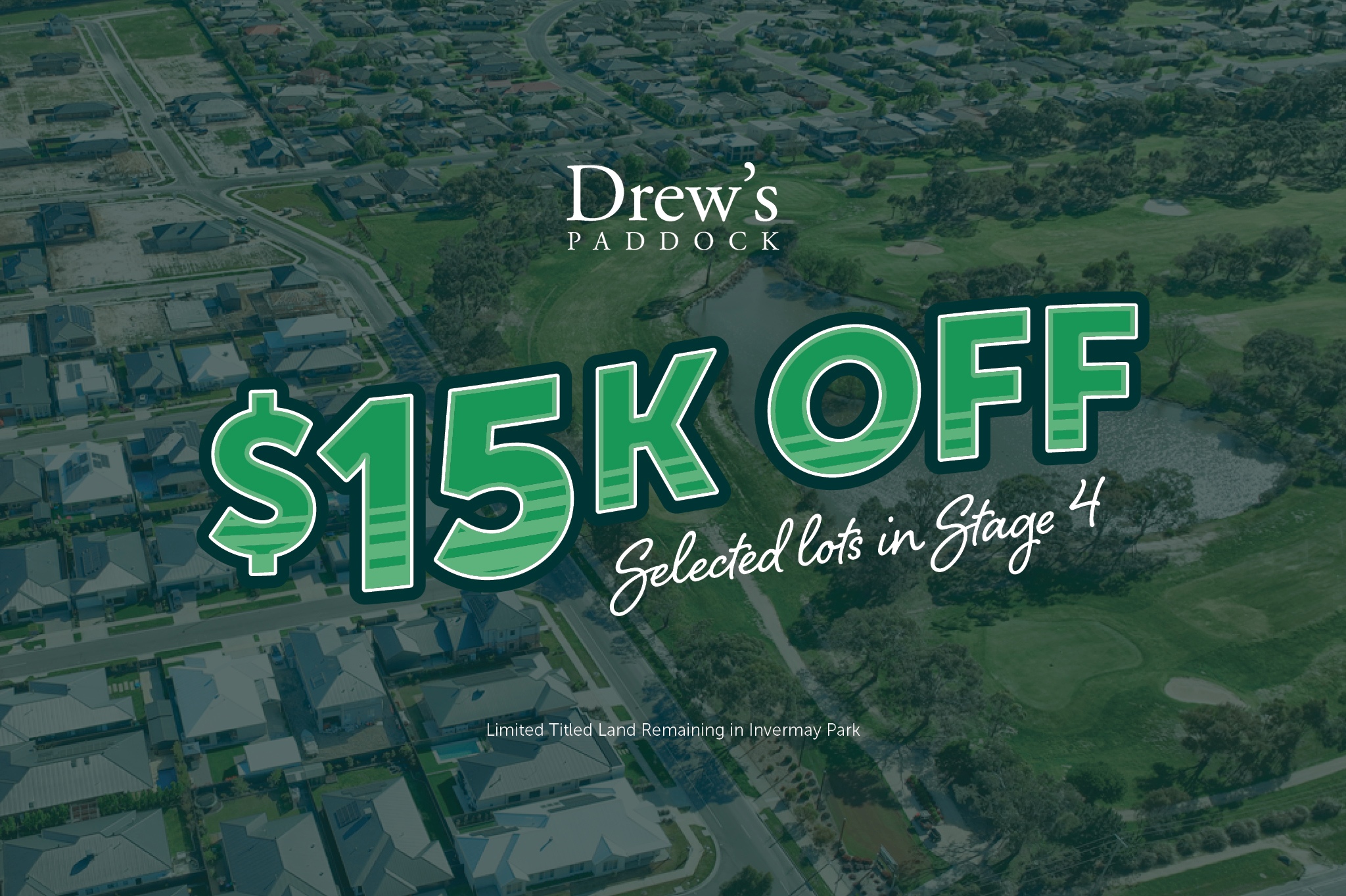 Drew's Paddock Estate - Invermay Promotion/Offer