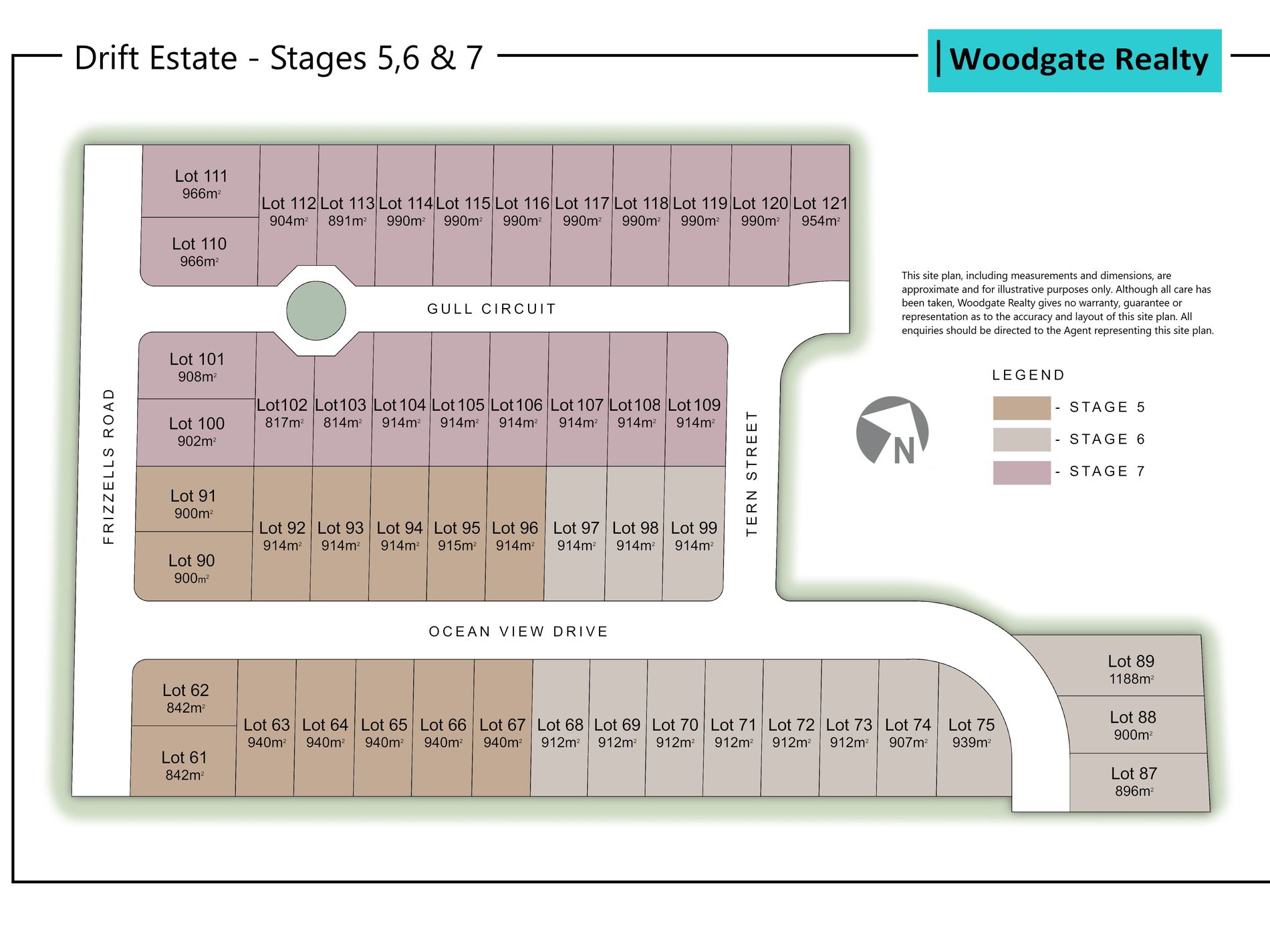 Drift Woodgate Beach Estate - Woodgate Masterplan