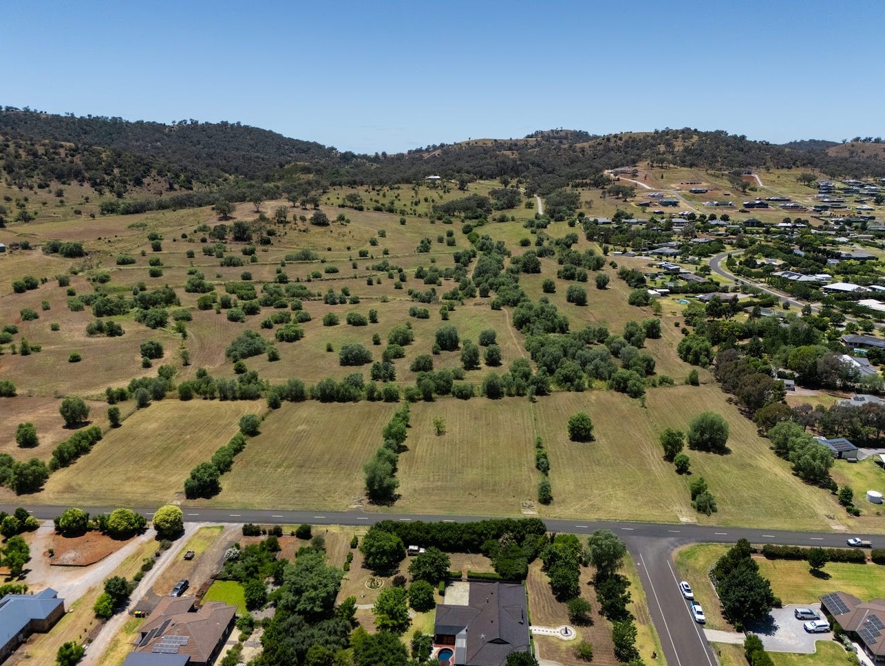 Drovers Run Estate - Moore Creek Aerial