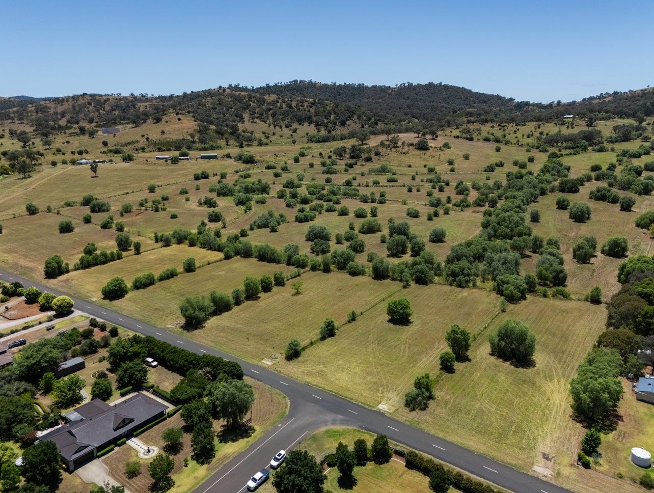 Drovers Run Estate - Moore Creek Aerial