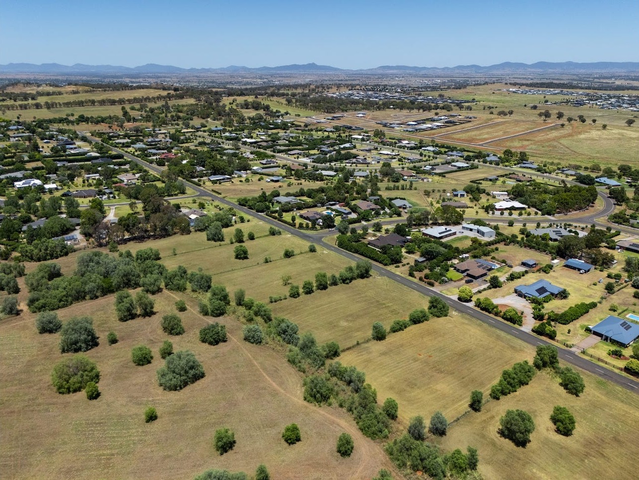 Drovers Run Estate - Moore Creek Aerial