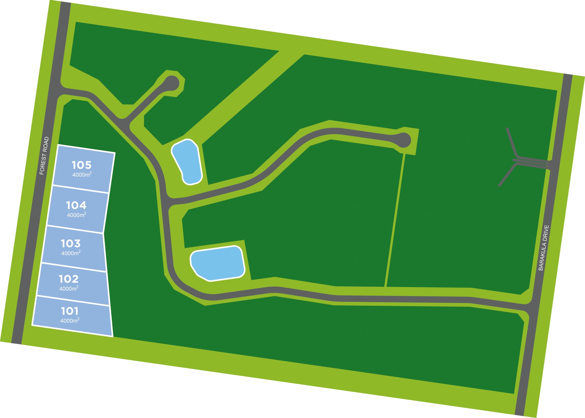Drovers Run Estate - Moore Creek Masterplan