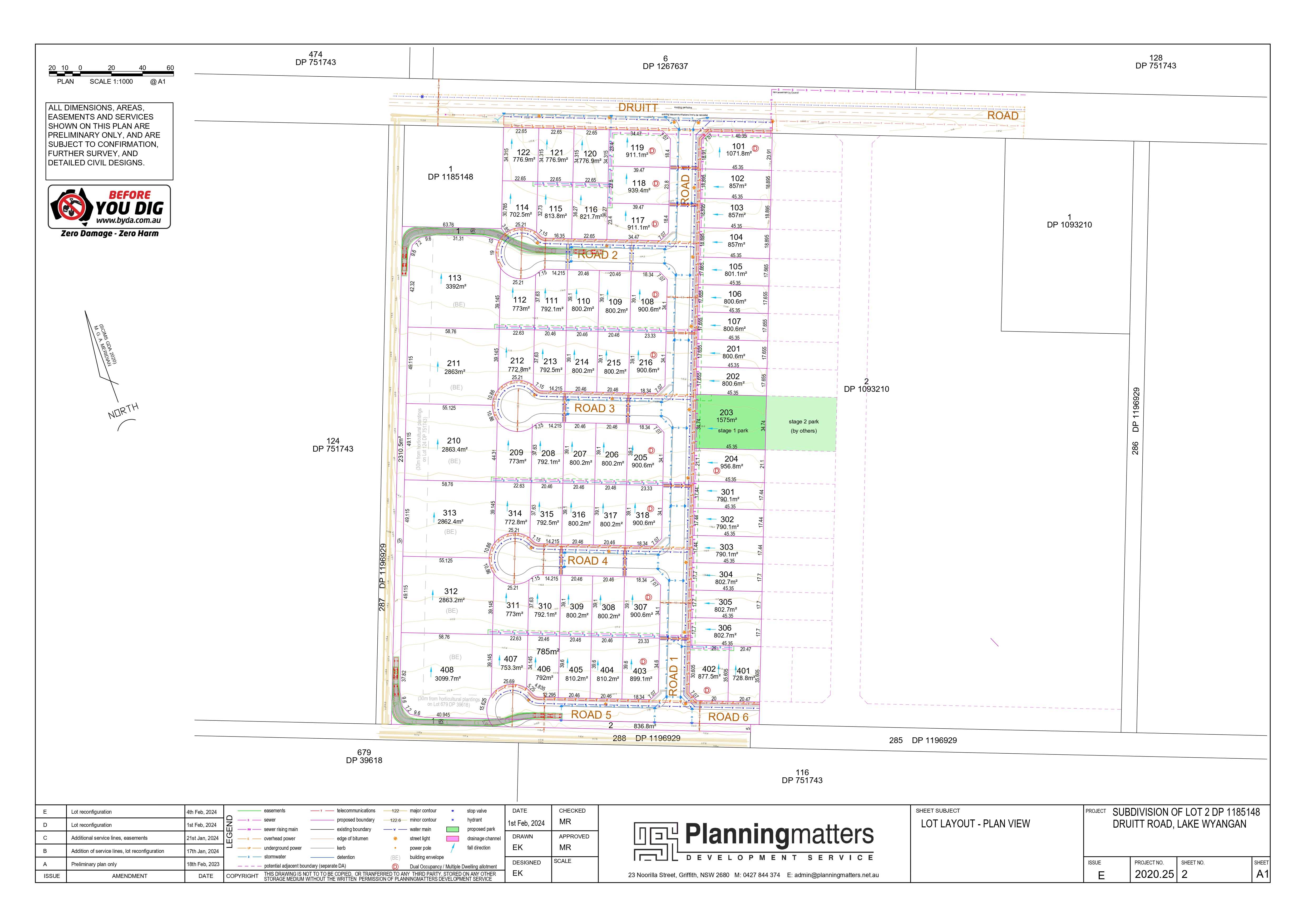 Druitt Road - Lake Wyangan Masterplan