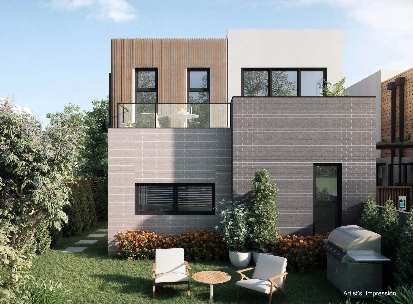 Dryden Residence - Doncaster East Exterior Render