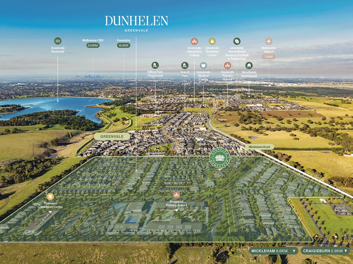 Dunhelen Estate - Greenvale Location Map