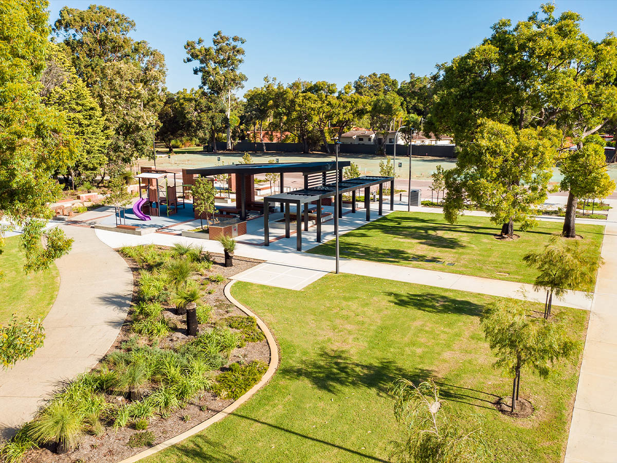 East Green Estate - Greenwood Aerial