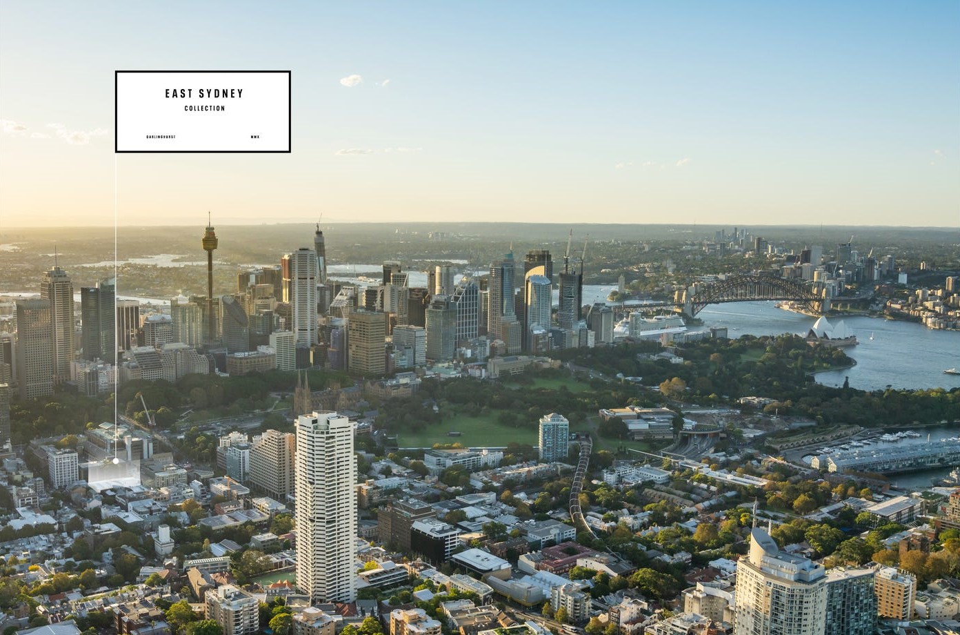 East Sydney Collection - Darlinghurst Aerial