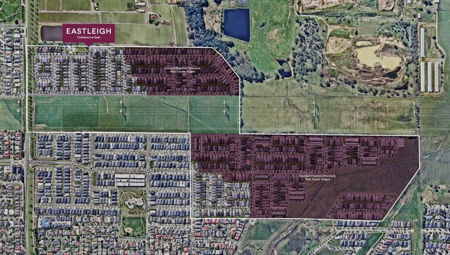 Eastleigh - Cranbourne East Aerial